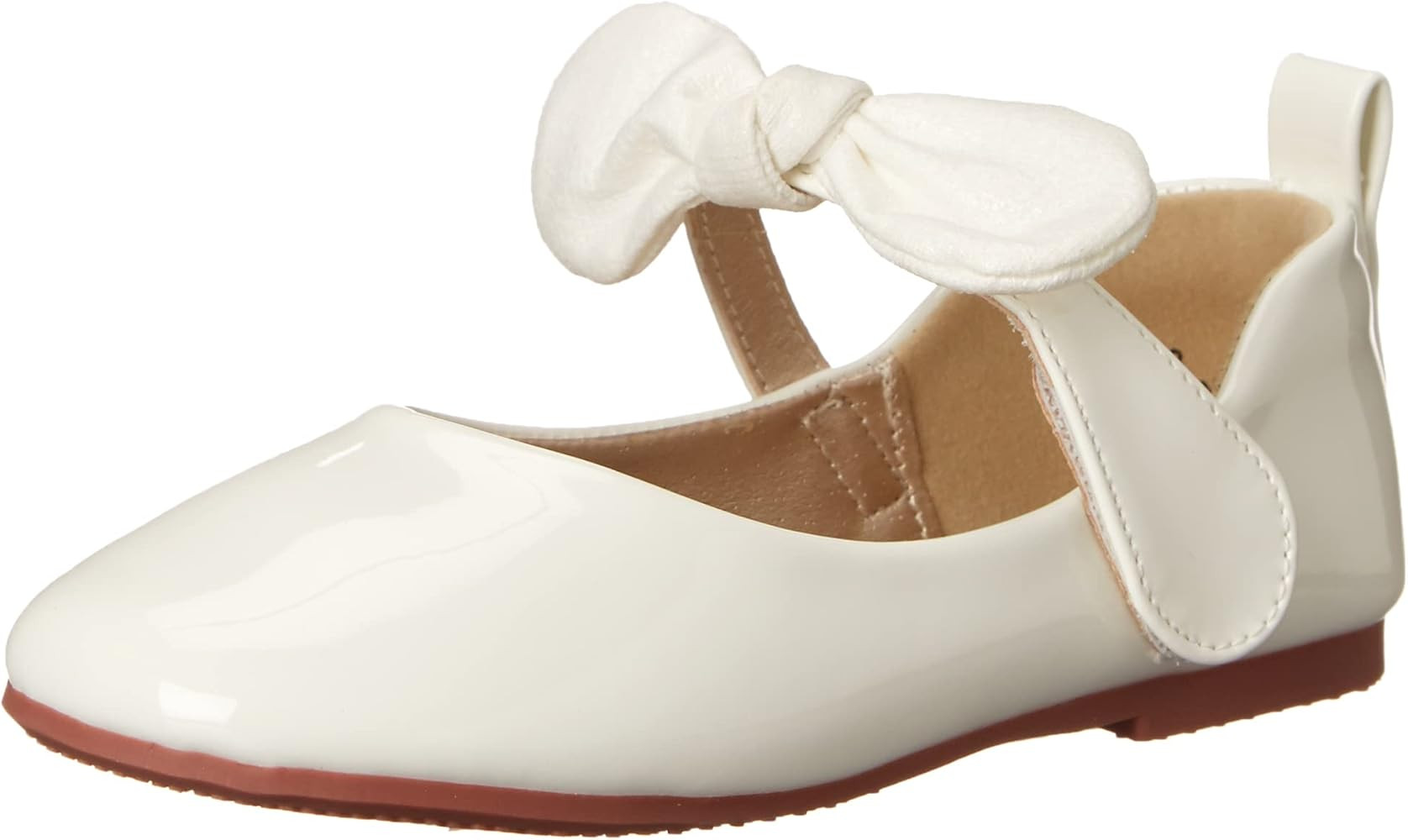 Walofou Flower Girls Dress Wedding Party Bridesmaids Heel Mary Jane Princess Shoes | Amazon (US)