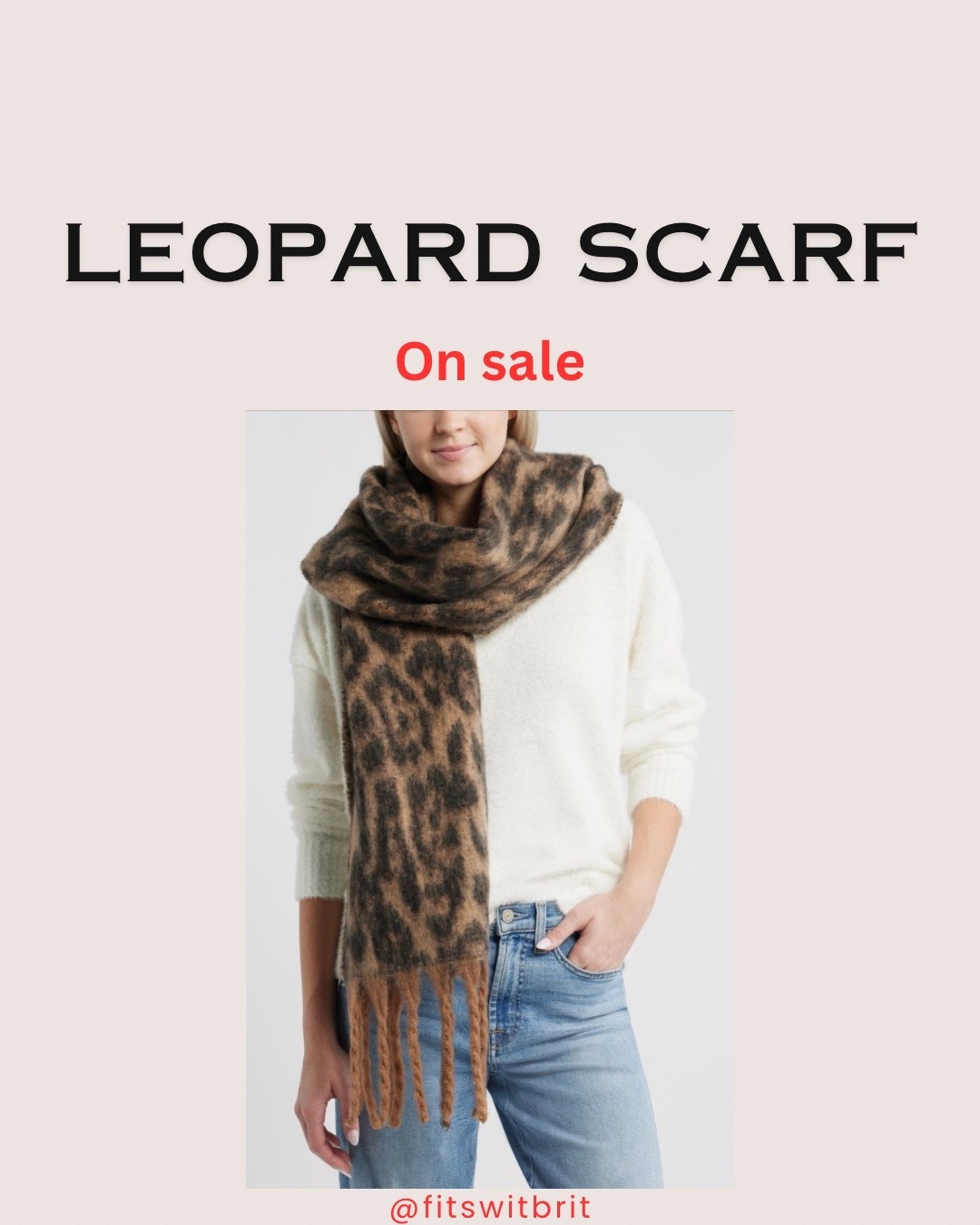 Leopard scarf on sale $16

#LTKFindsUnder50 #LTKSaleAlert #LTKSeasonal
