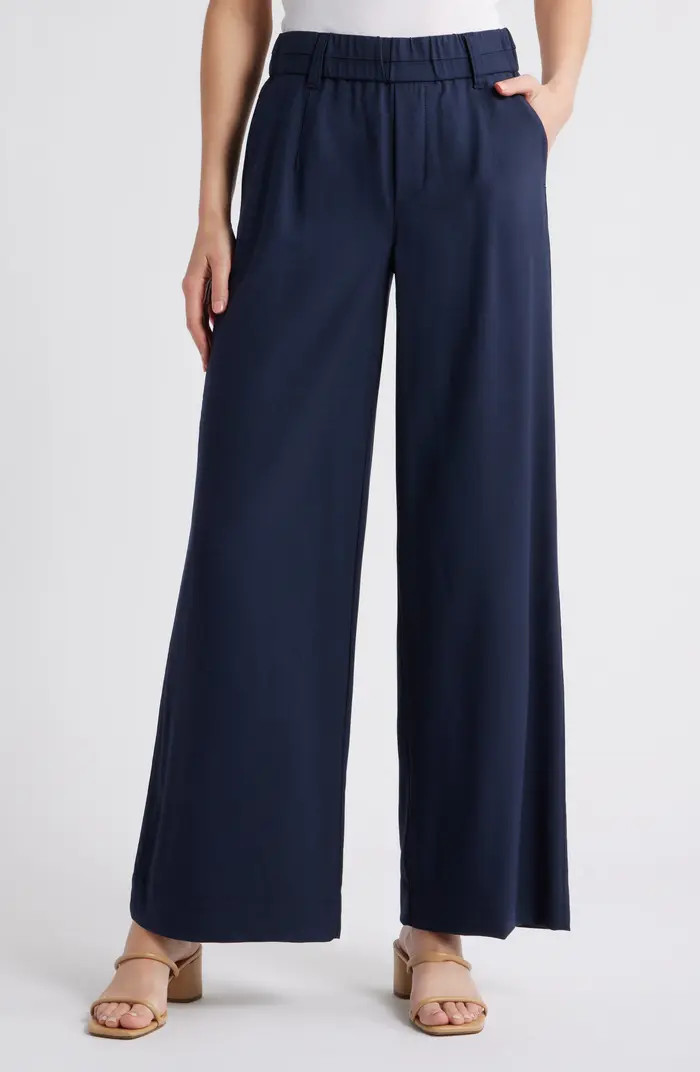 Skyrise Side Seam Straight Leg Pants | Nordstrom