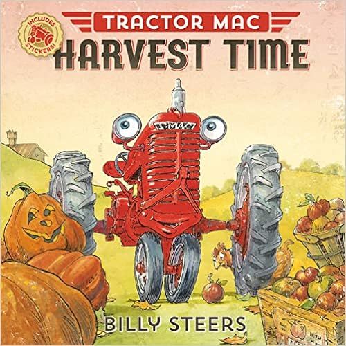 Tractor Mac Harvest Time    Paperback – Sticker Book, July 25, 2017 | Amazon (US)