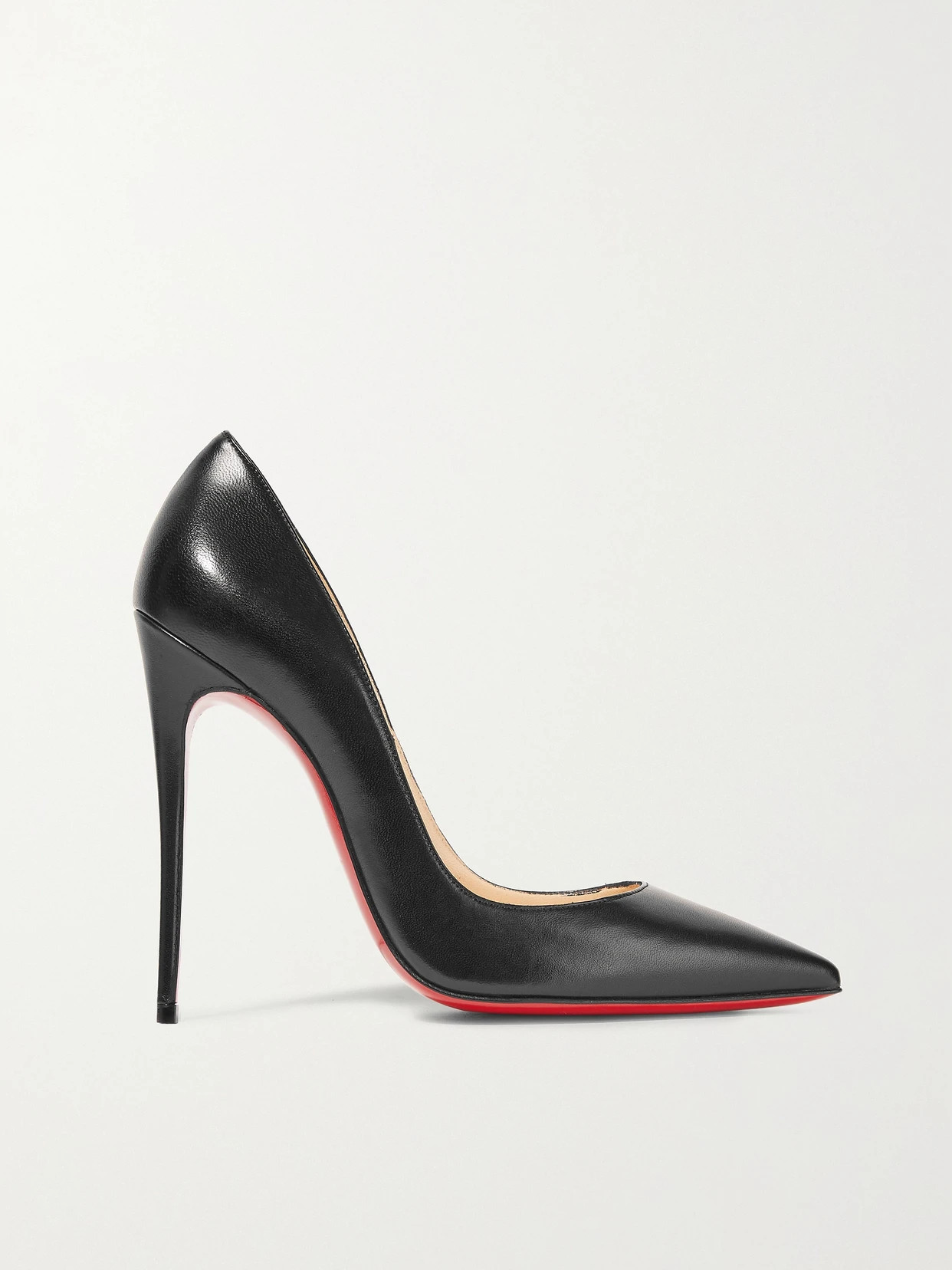 Christian Louboutin - So Kate 120 Leather Pumps - Black | NET-A-PORTER (US)
