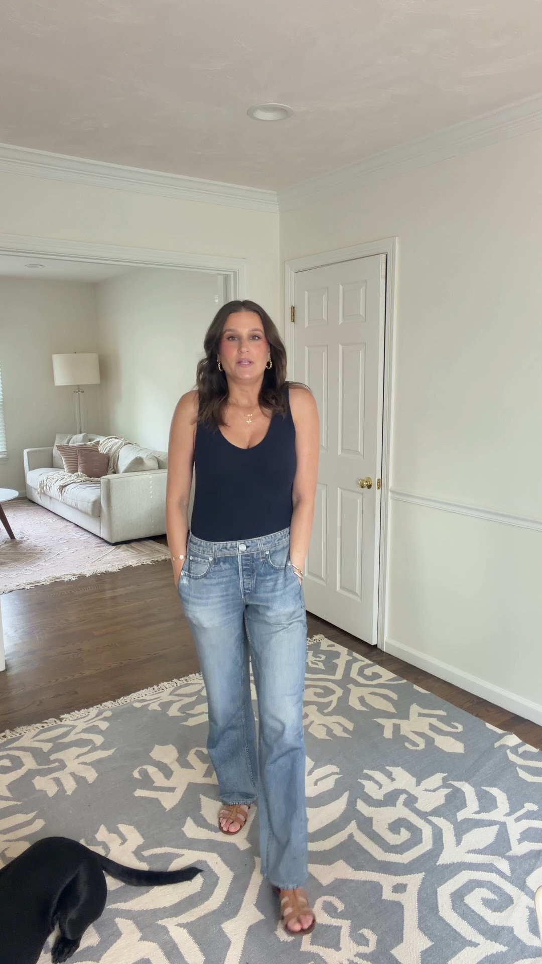 Obsessed with these jeans! They run a little big and I’m in size XS

#LTKootd #LTKOver40 #LTKTall