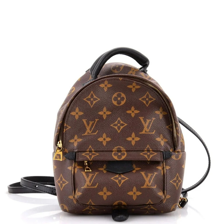Pre-Owned Palm Springs Backpack Monogram Canvas Mini By Rebag | Walmart (US)