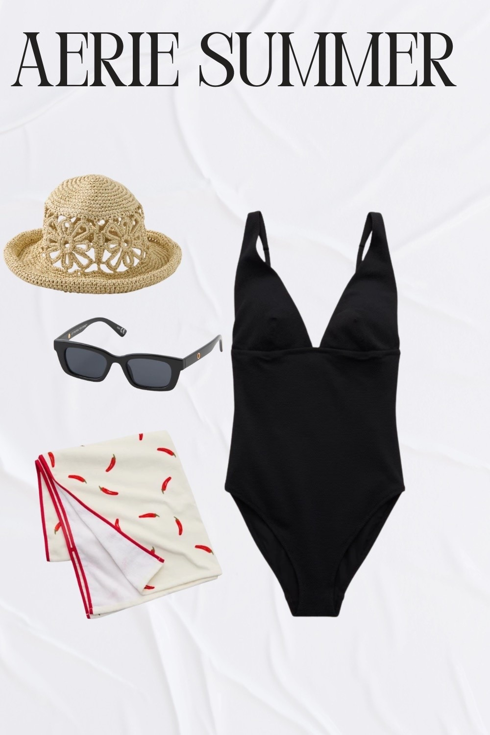 Shop this cute summer outfit from Aerie!

#LTKootd #LTKSaleAlert #LTKSwim