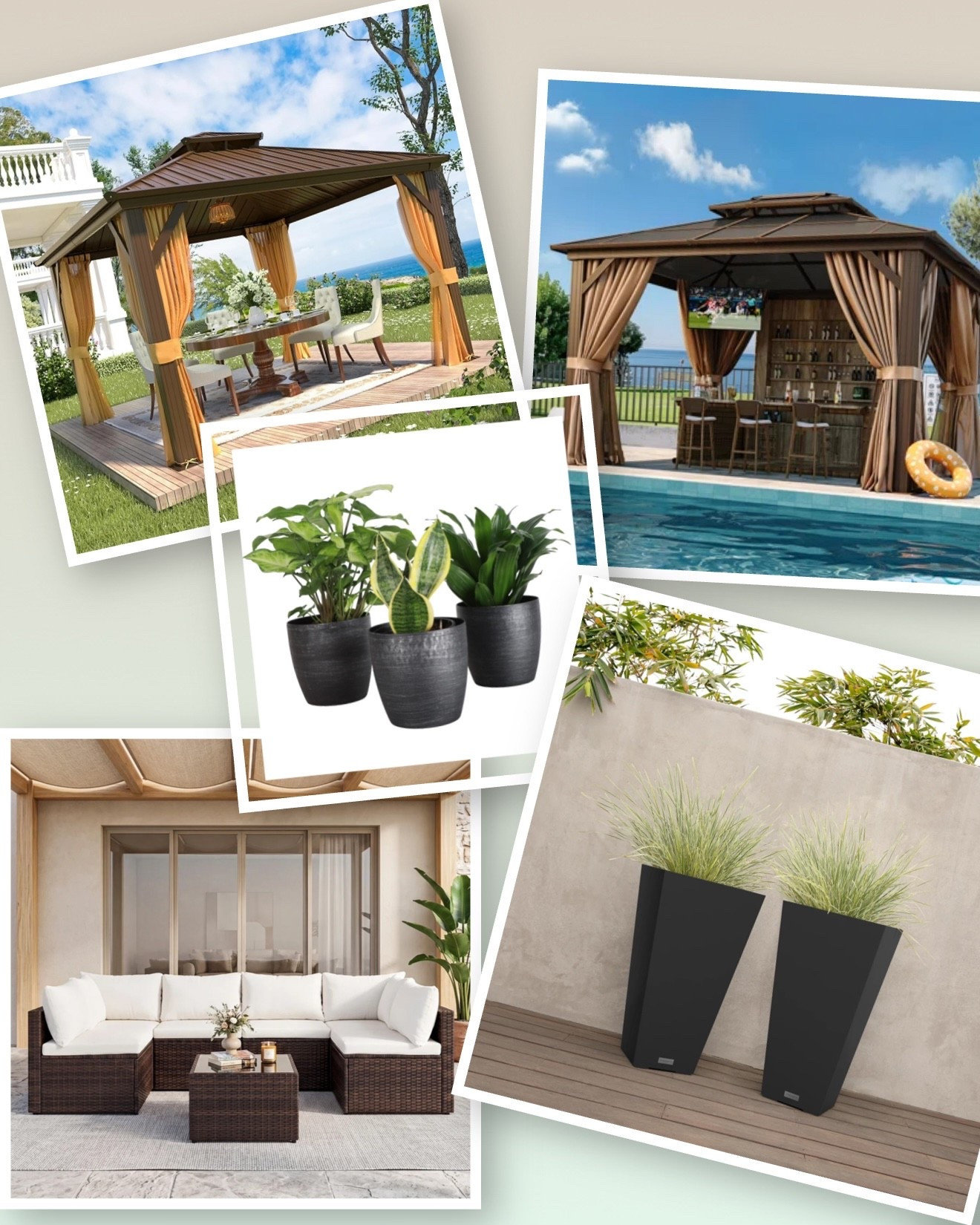 Wayfair 
Backyard oasis 
￼￼

#LTKhome #LTKsummer