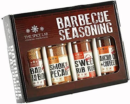 The Spice Lab BBQ Barbecue Spices and Seasonings Set - Ultimate Grilling Accessories Set - Gift K... | Amazon (US)