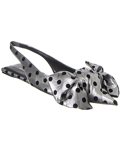Balenciaga Polka Dot Slingback Flat | Ruelala