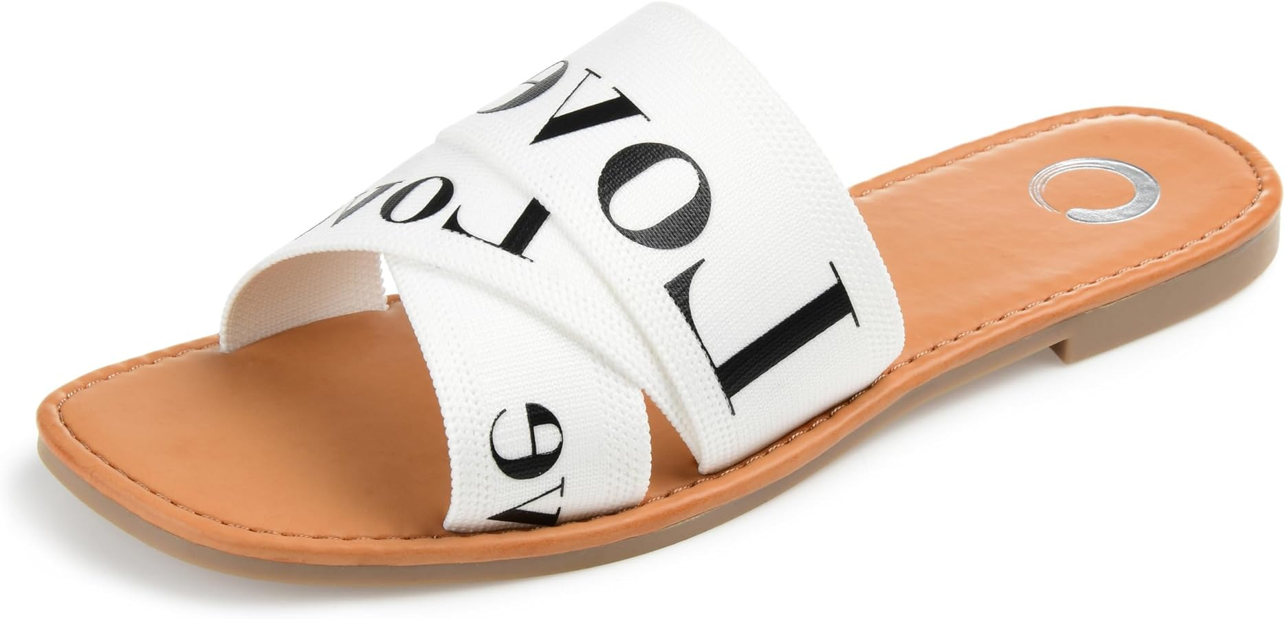 Journee Collection Women's Flat Sandals | Amazon (US)