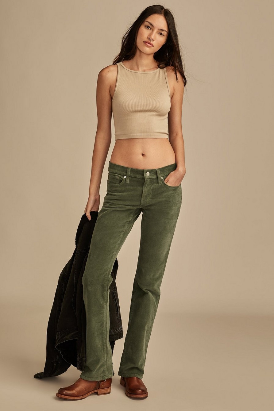 MID RISE CORDUROY SWEET BOOT | Lucky Brand