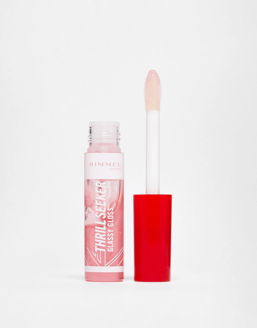 Rimmel London Thrill Seeker Glassy Gloss - 100 Suga-Pink | ASOS (Global)