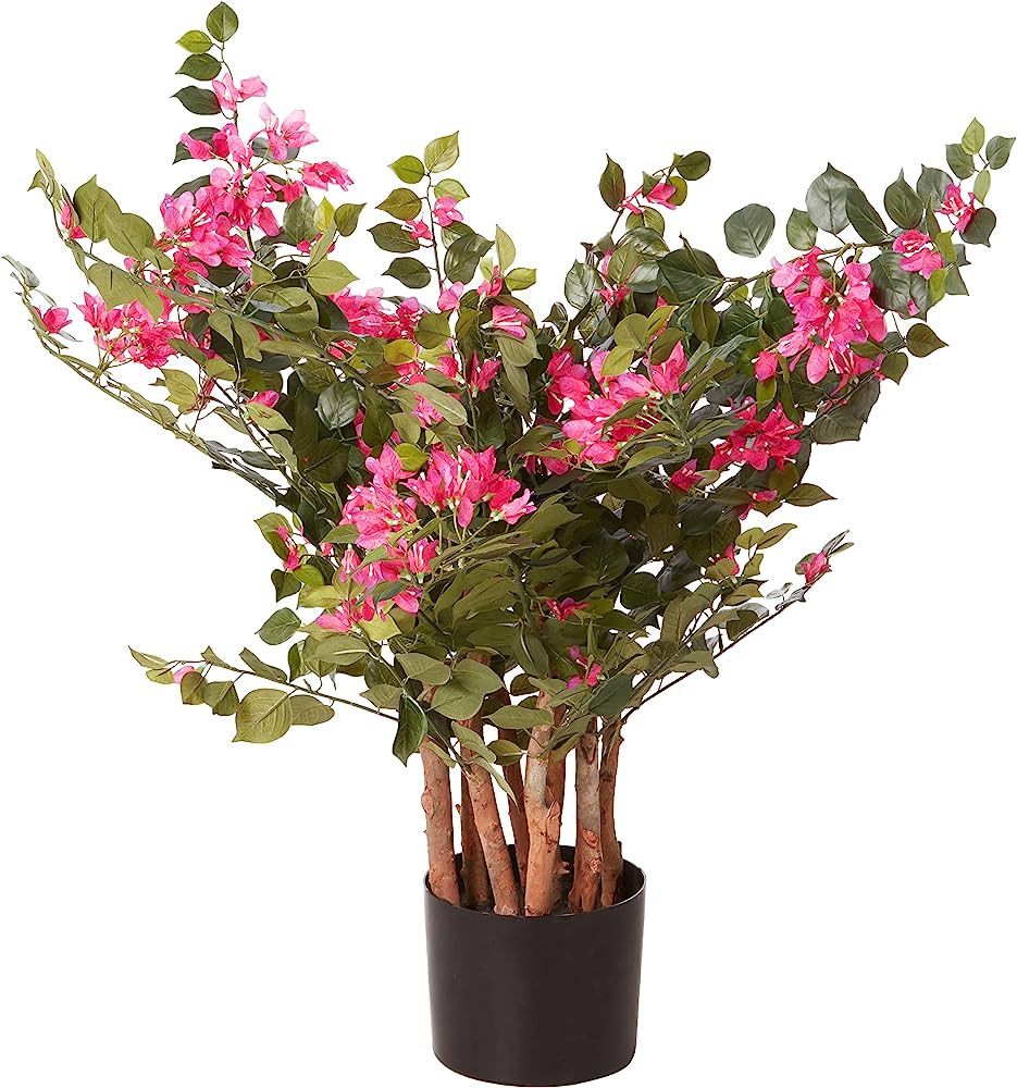 Nearly Natural Bougainvillea Artificial Silk Trees, Pink | Amazon (US)