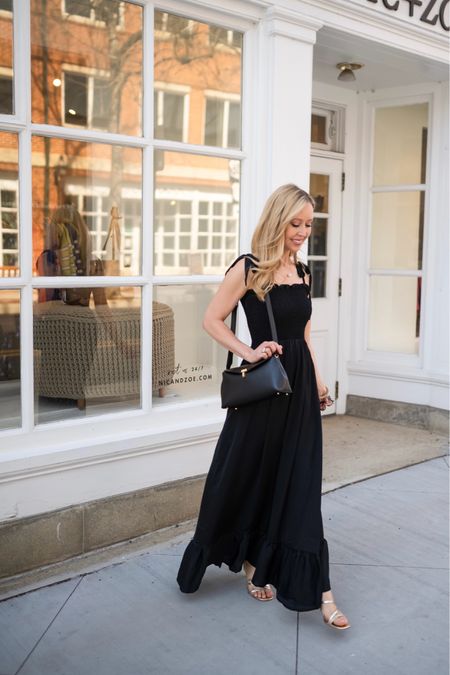 A black maxi dress and gold shoes for the most elegant of occasions. Shoes fit true to size. TARA15 for 15% off!


#LTKparties #LTKshoecrush #LTKstyletip