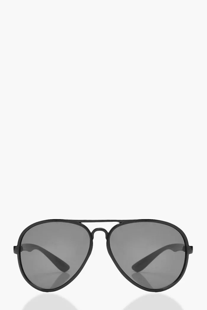 Aviator Tinted Lens Sunglasses | boohoo (US & Canada)
