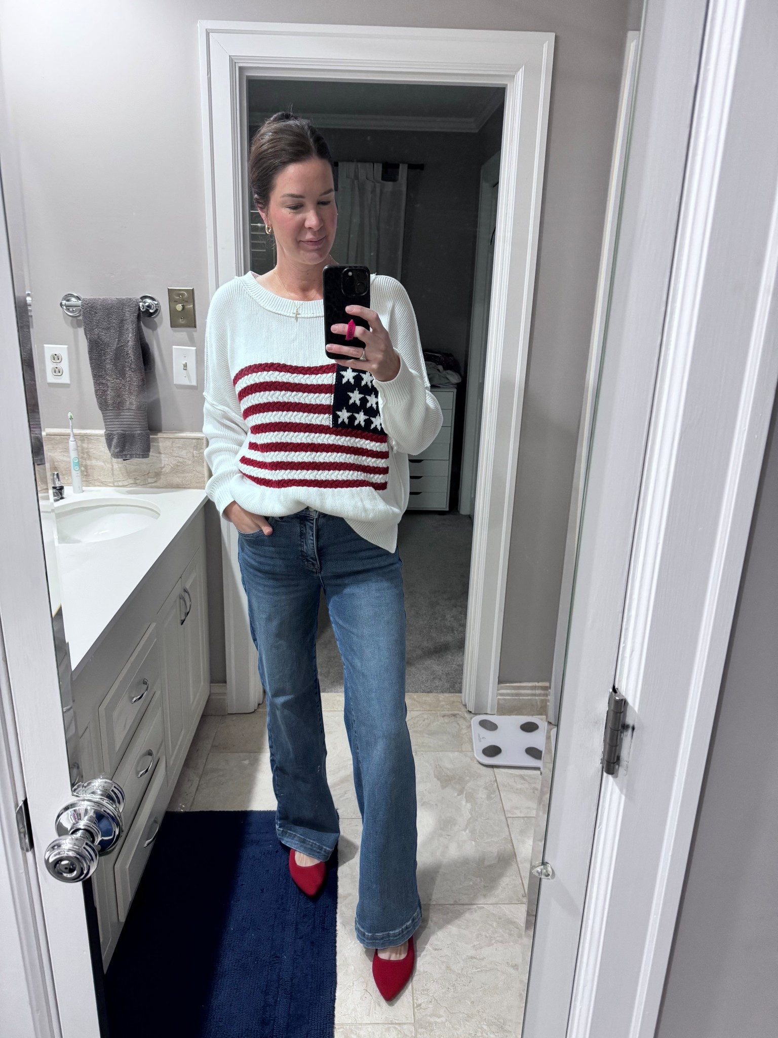 Felt patriotic today 😊🇺🇸

#LTKShoeCrush #LTKWorkwear #LTKSeasonal