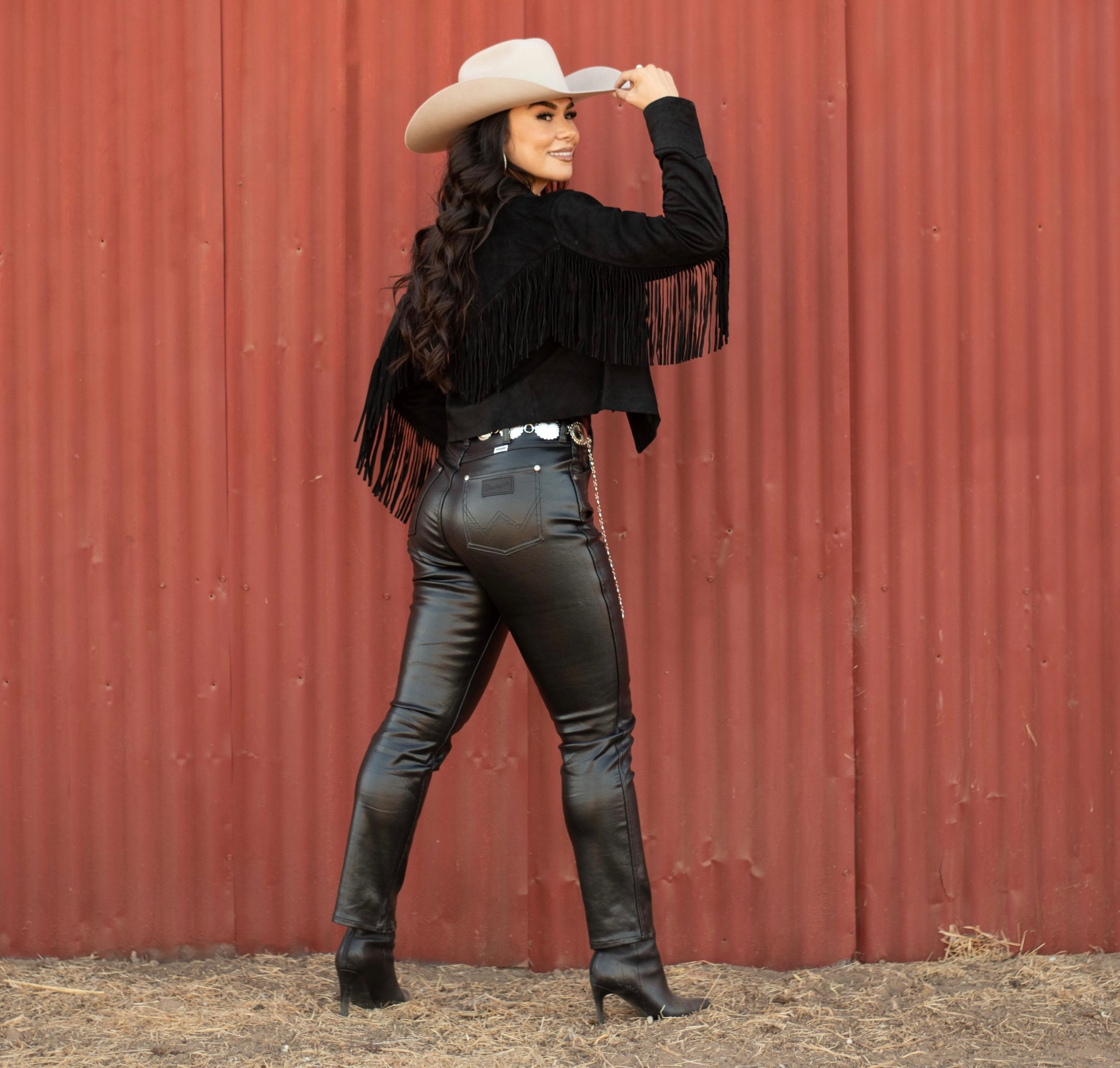 Fringe Jacket x Walker Pants 