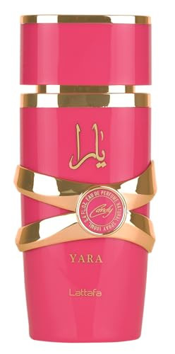 Lattafa Yara Candy - Vanilla, Fruity, Citrus, Floral - Eau de Parfum Long-Lasting Fragrance for Women, 3.40 Ounce / 100 ml | Amazon (US)