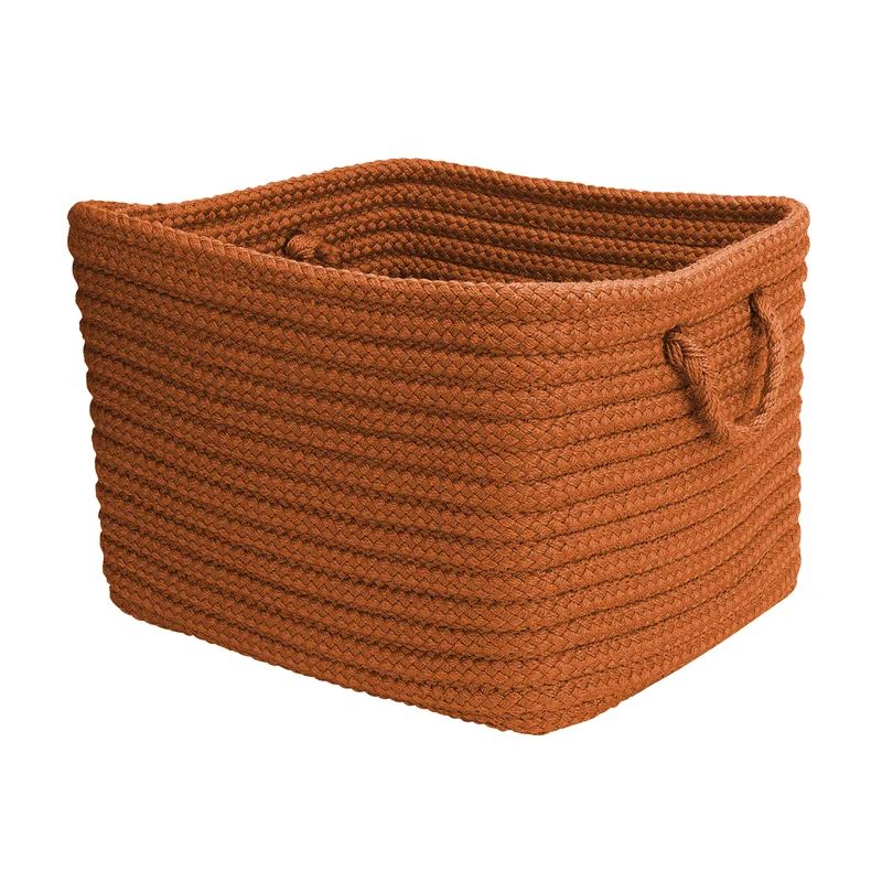 Braided Fabric Basket | Wayfair North America