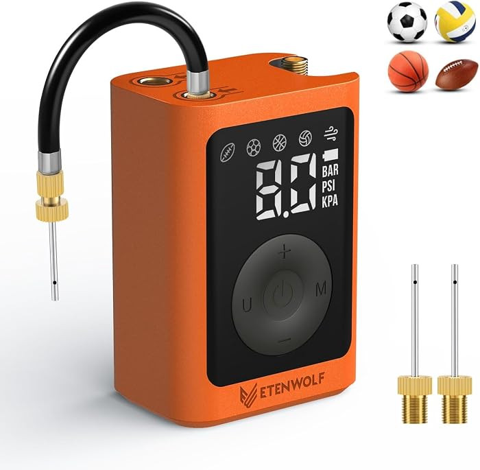 ETENWOLF P300 Plus Ball Pump, Electric Basketball Pump Inflation Deflation | Amazon (US)