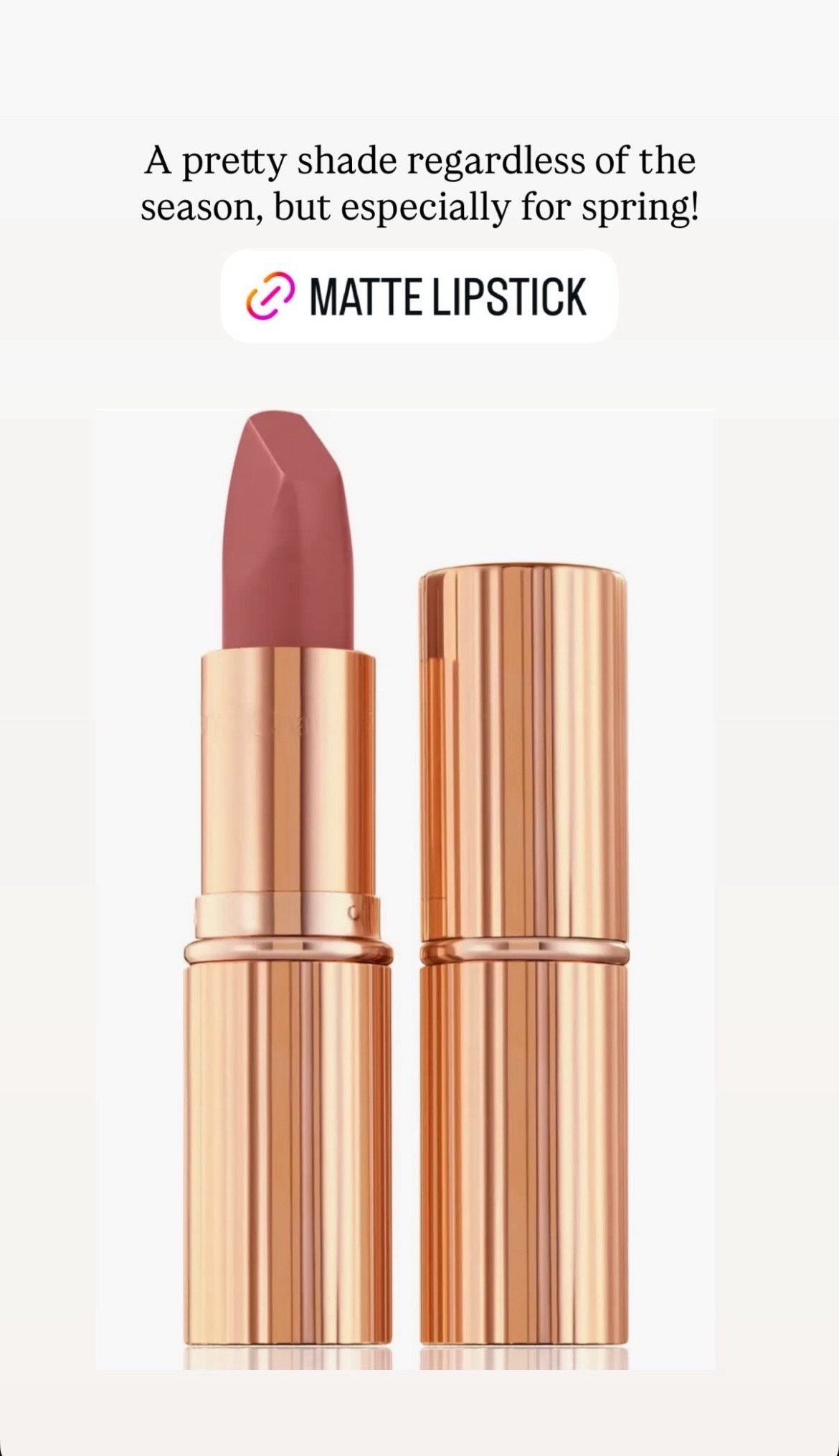 You can’t go wrong with this lipstick for spring!

#LTKdayinmylife #LTKgrwm #LTKBeauty