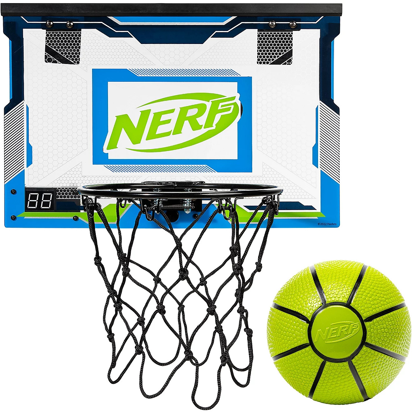 NERF LED Over-the-Door Mini Basketball Hoop | Academy | Academy Sports + Outdoors