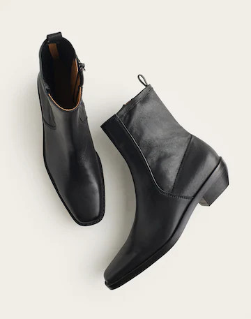 The Idris Ankle Boot in Leather | Madewell
