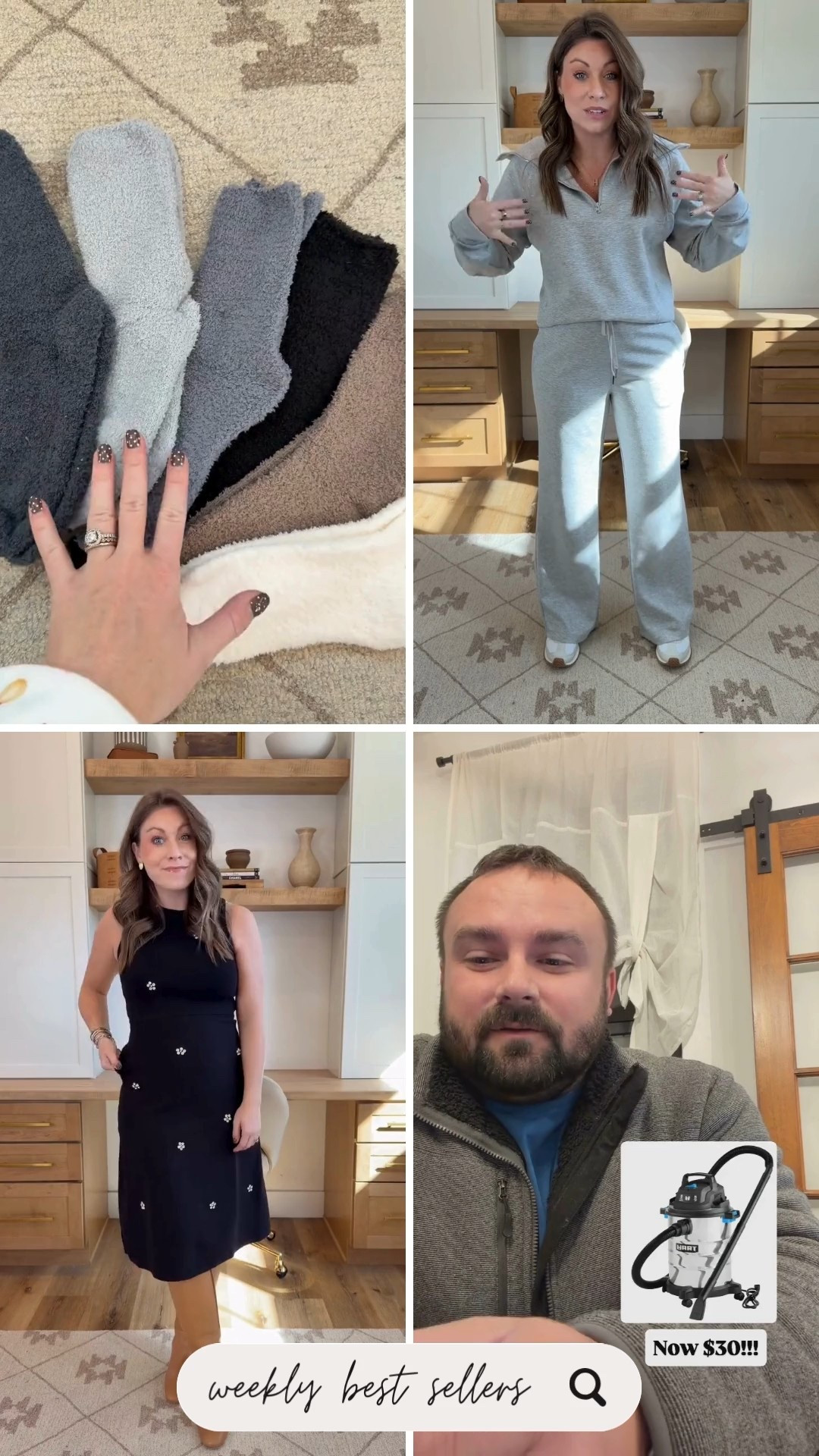 Top shopped videos this week! 

#LTKHoliday #LTKootd #LTKFindsUnder100