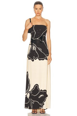 Simbologia Floral Maxi Dress | FWRD 