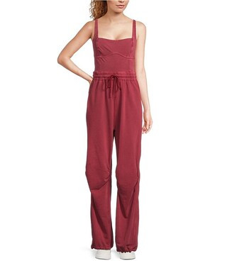 FP Movement Stretch Square Neck Sleeveless Pull-On Onesie | Dillard's | Dillard's