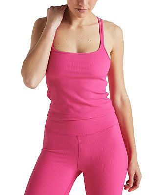 Electric Yoga WOMEN'S RIB CAMI - Macy's | Macy's