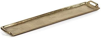 26" Khanya Rectangular Aluminum Tray | Amazon (US)