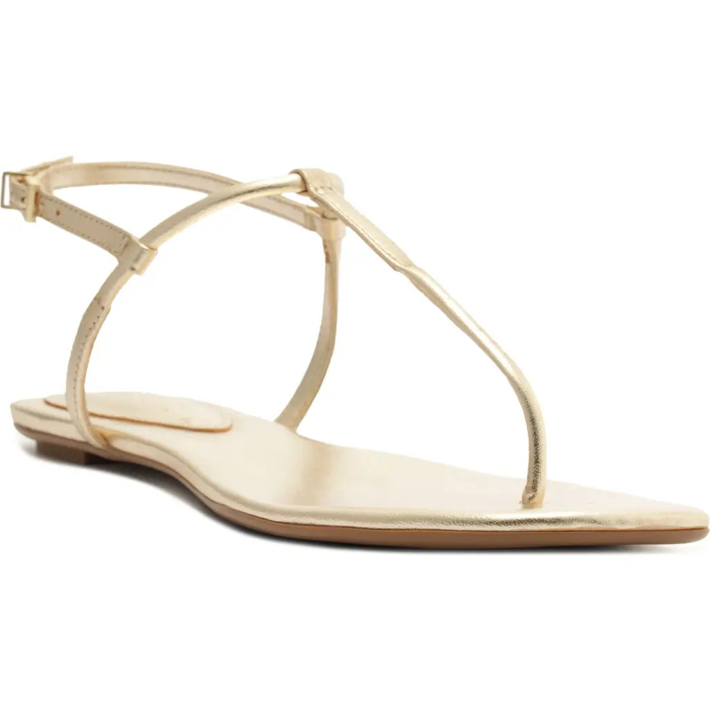Schutz Elsha Slingback Sandal in Platina at Nordstrom, Size 6.5 | Nordstrom
