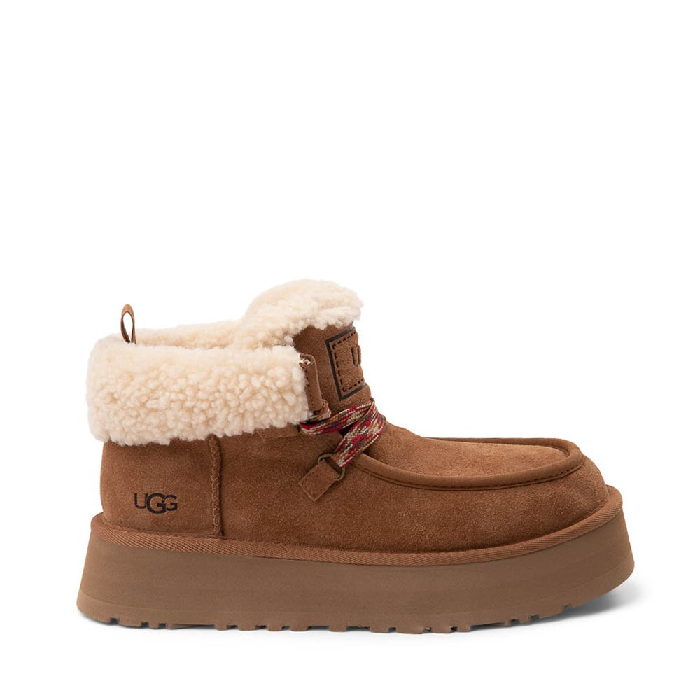 Womens UGG® Funkarra Cabin Cuff Boot - Chestnut | Journeys