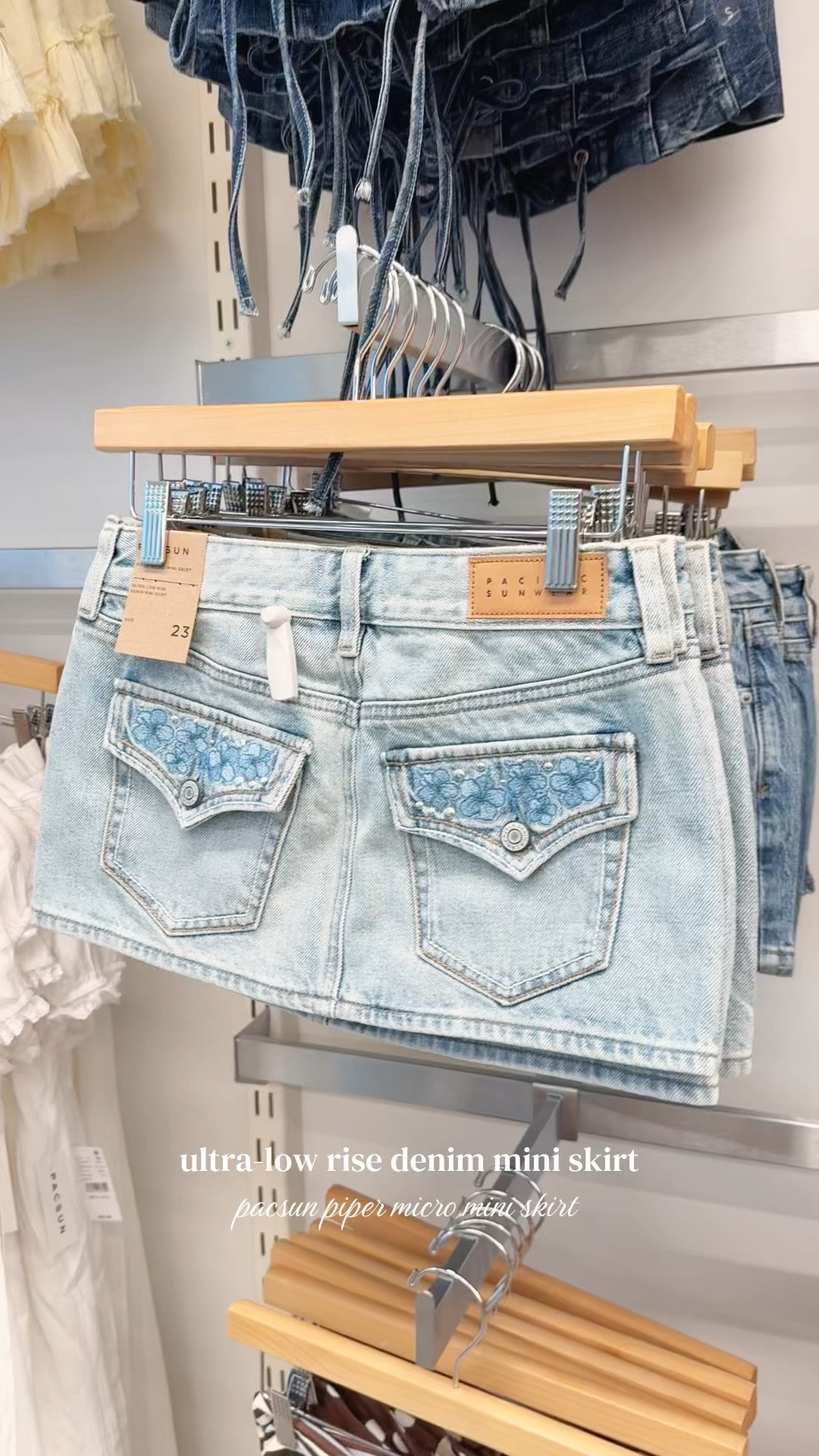 #pacsun #ultralowrise #miniskirt #denimskirt #countryconcert #festival #stagecoach2026

#LTKootd #LTKU #LTKFestival