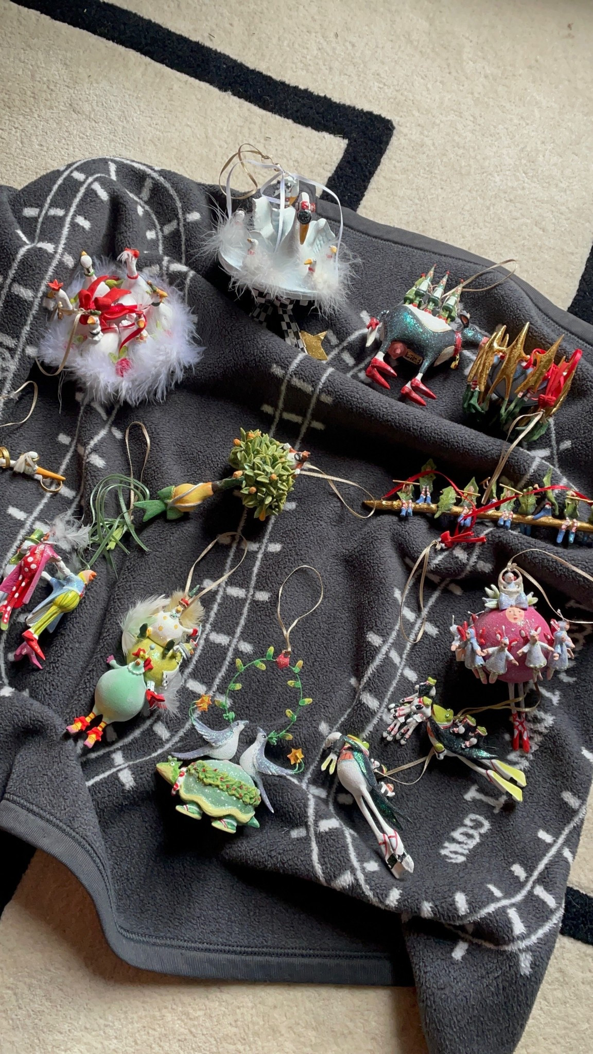 MacKenzie-Childs, Patience Brewster, 12 Days of Christmas, heirloom pieces, ornaments, ornaments that’ll last, ornament set, unique ornaments

#LTKHome #LTKHoliday #LTKSeasonal