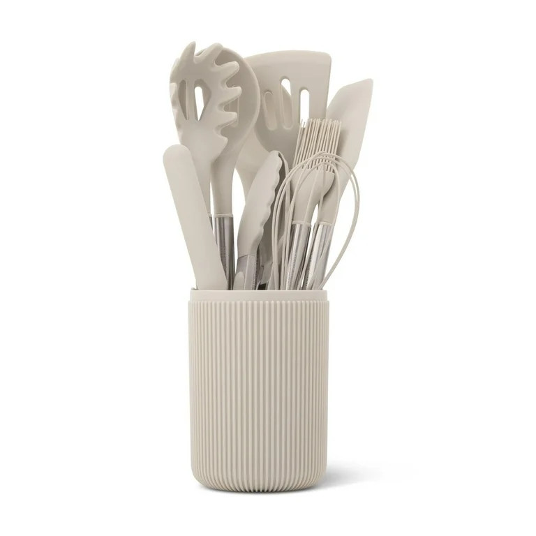 Thyme & Table 10-Piece Silicone Gadget Set - Taupe | Walmart (US)