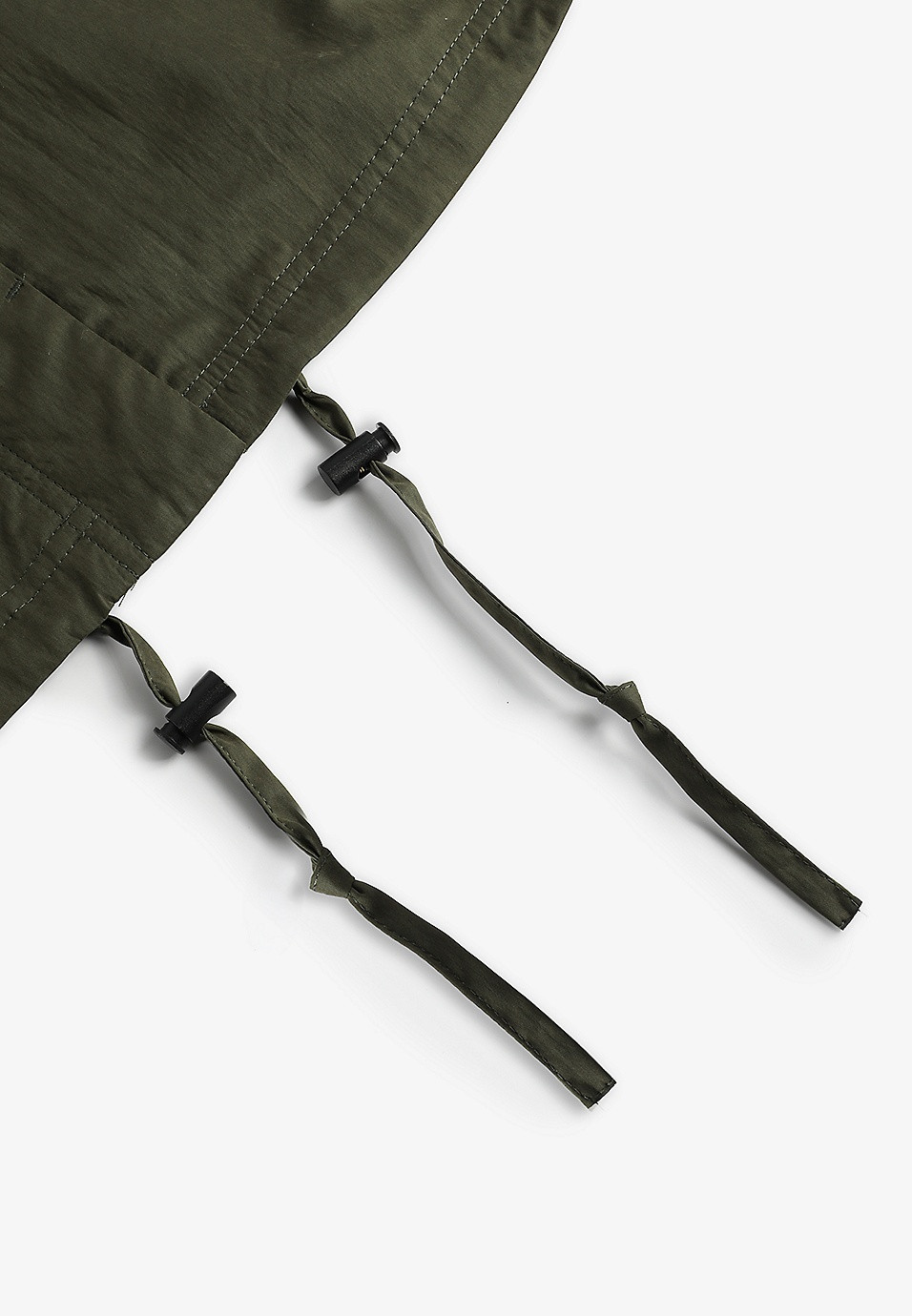 Olive Sueded Woven Jacket | Maurices