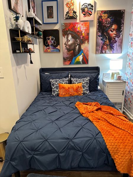 Colorful Bedroom! 