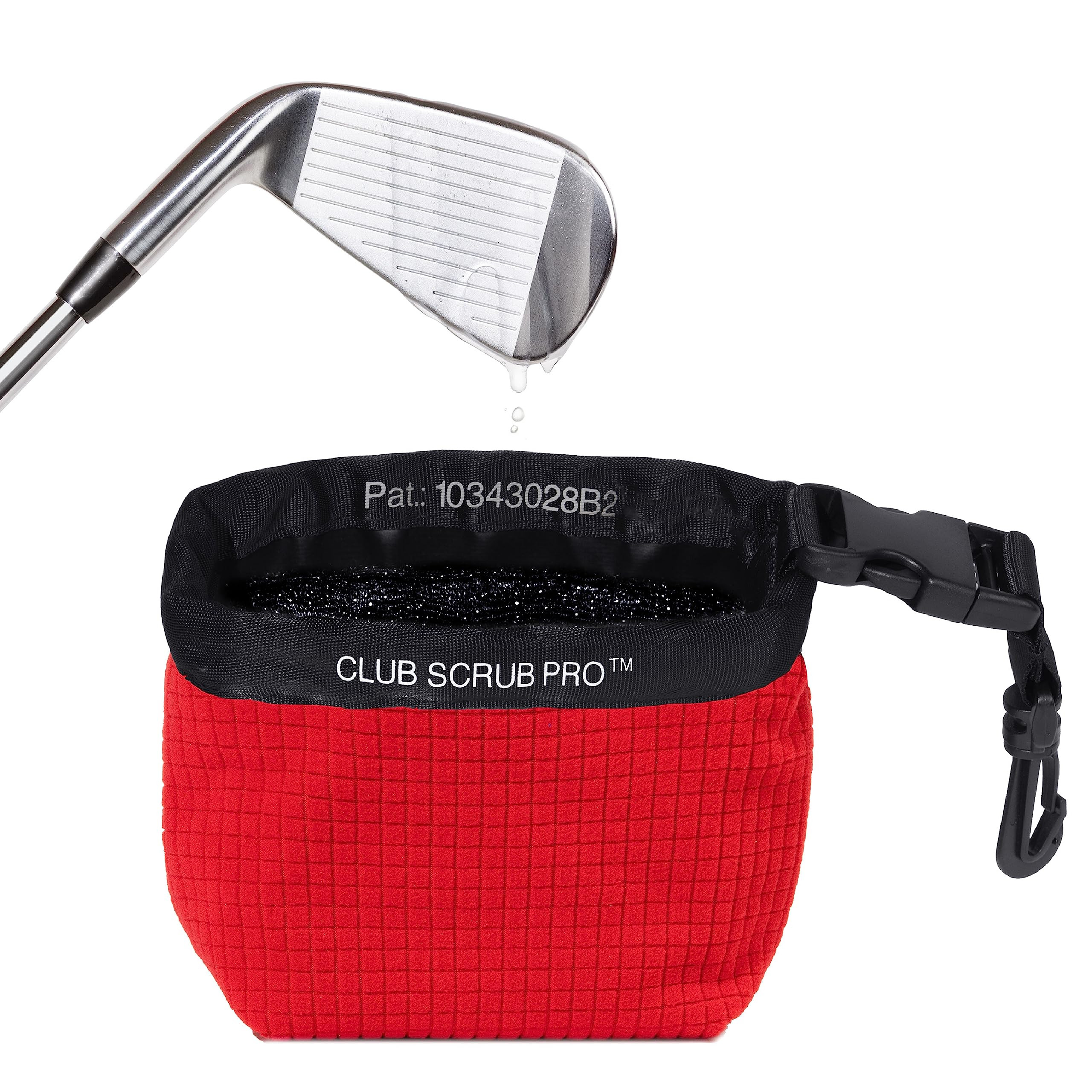 Club Scrub Golf Club and Golf Ball Cleaning Bag, Waterproof Clean Face Technology Liner, Detachab... | Amazon (US)