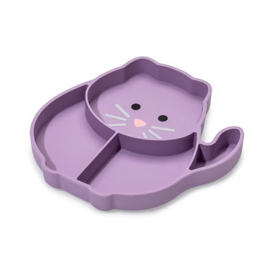Melii Silicone Suction Plate - Cat | Target