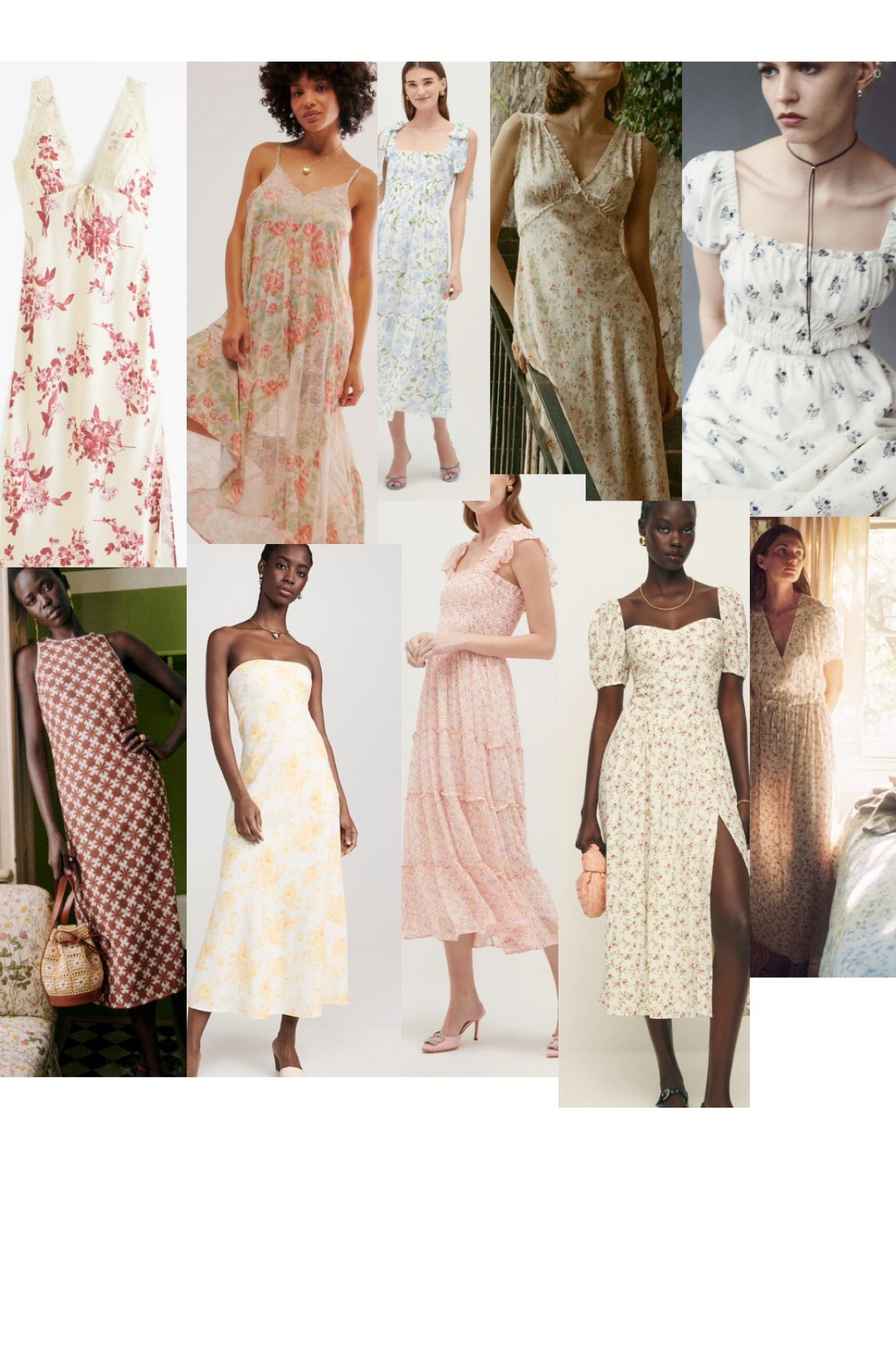 spring style guide floral dresses! 