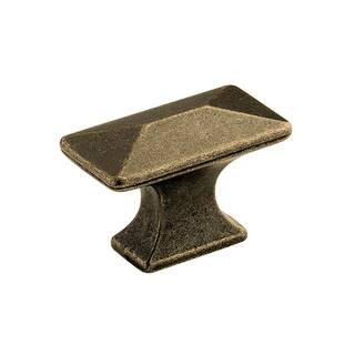 Bungalow 1-1/4 in. Windover Antique Cabinet Knob | The Home Depot
