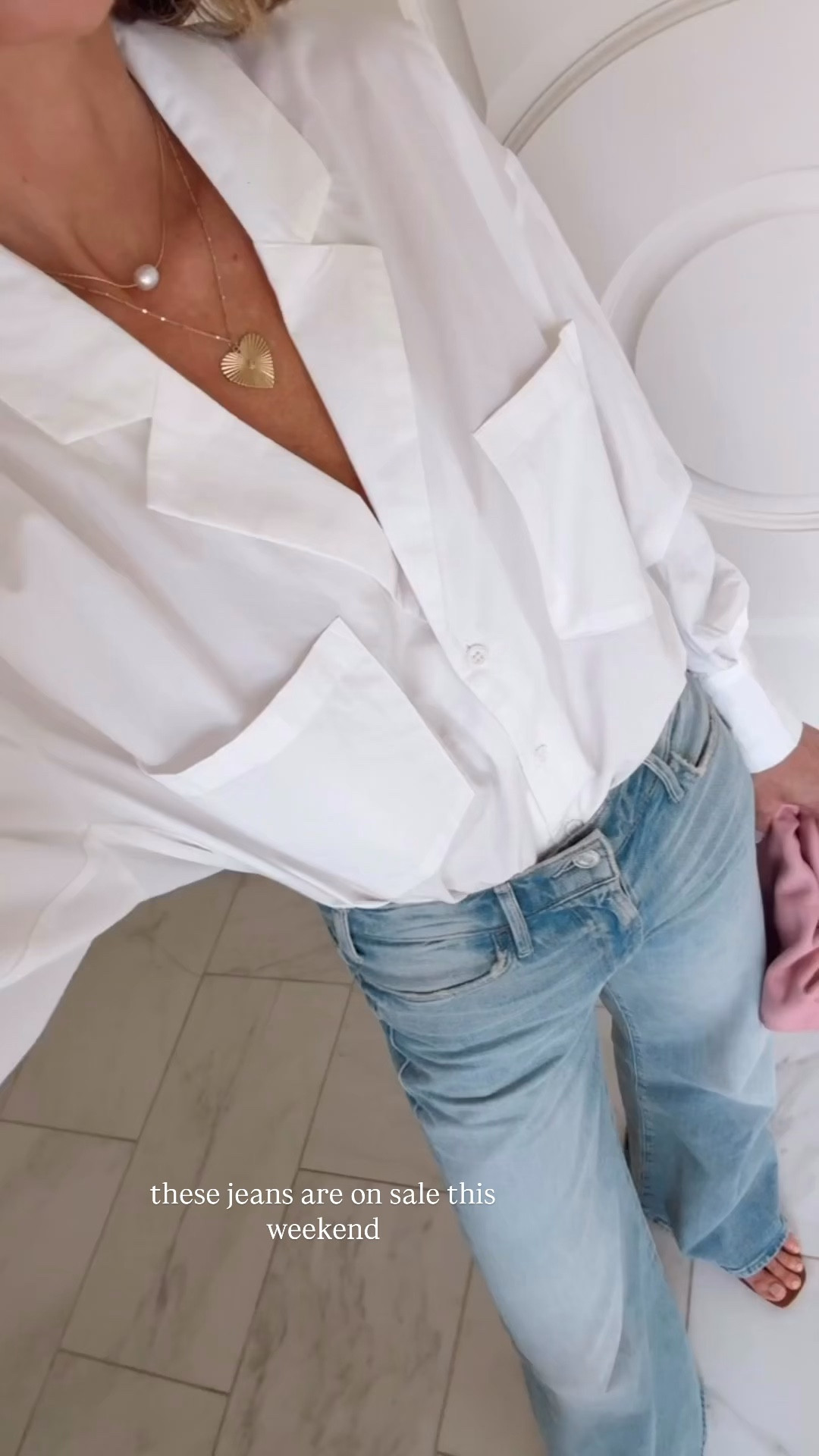 Jeans on sale this weekend! Fit tts wearing size 25