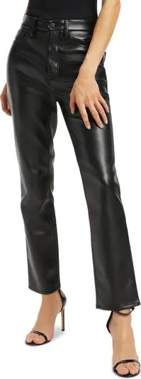 Good American Good Classic Faux Leather Pants | Nordstrom | Nordstrom