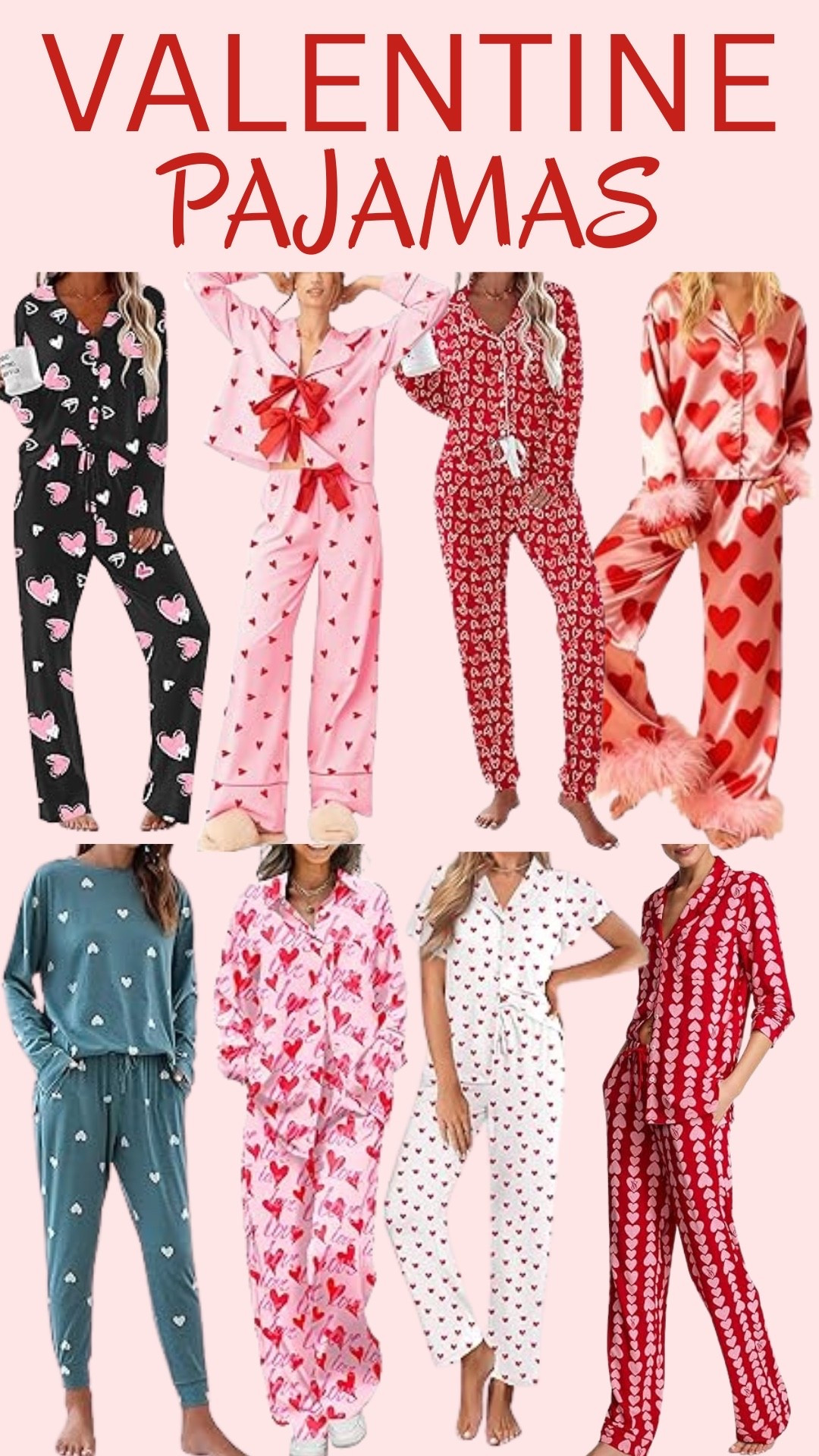 Valentine pajamas for women ❤️🩷

#LTKSeasonal
