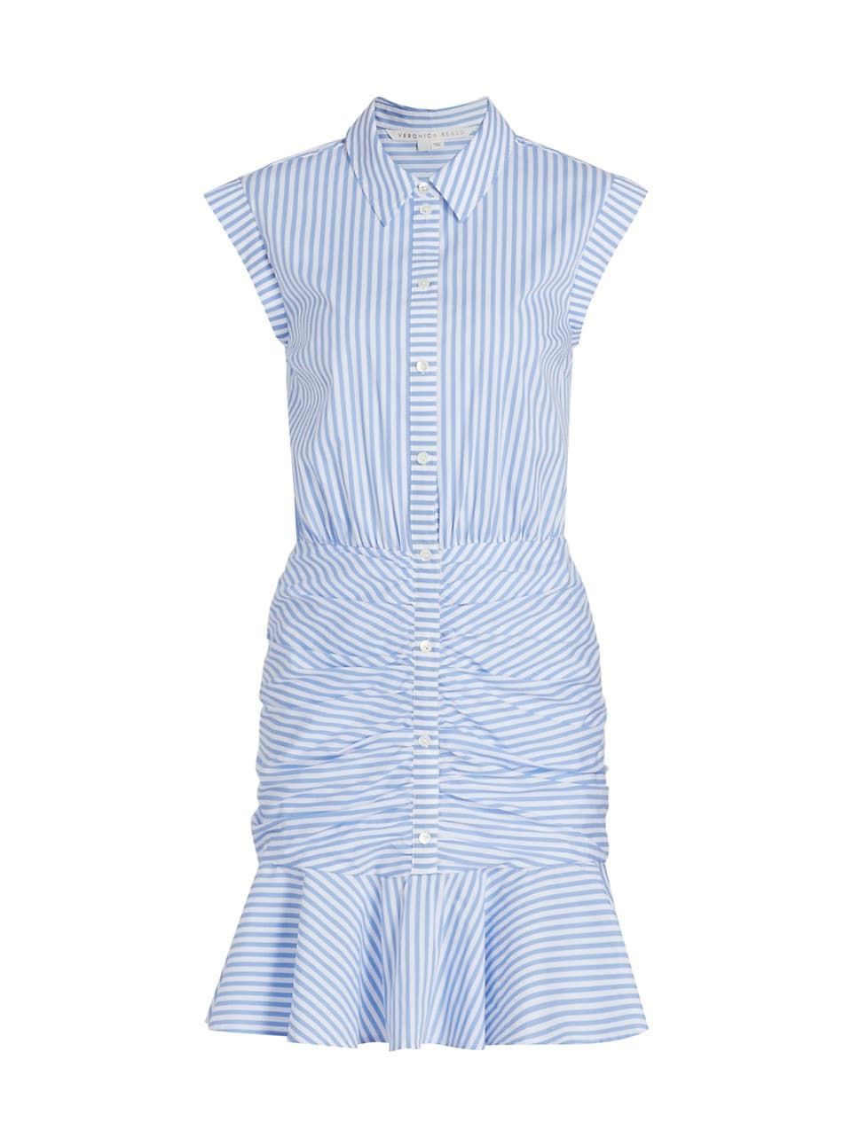 Bell Bottom Ruched Shirtdress | Saks Fifth Avenue