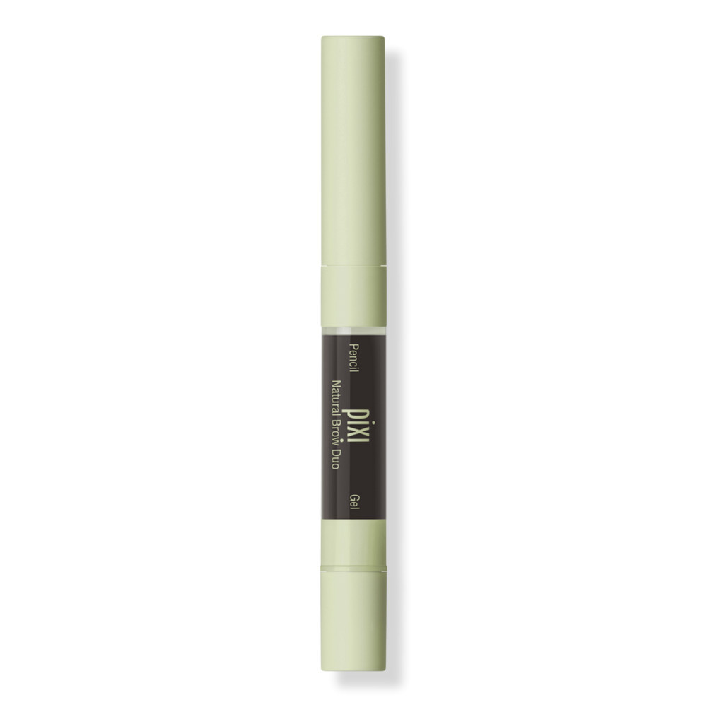Pixi Natural Brow Duo 2-In-1 Eyebrow Pencil & Gel - Soft Black | Ulta