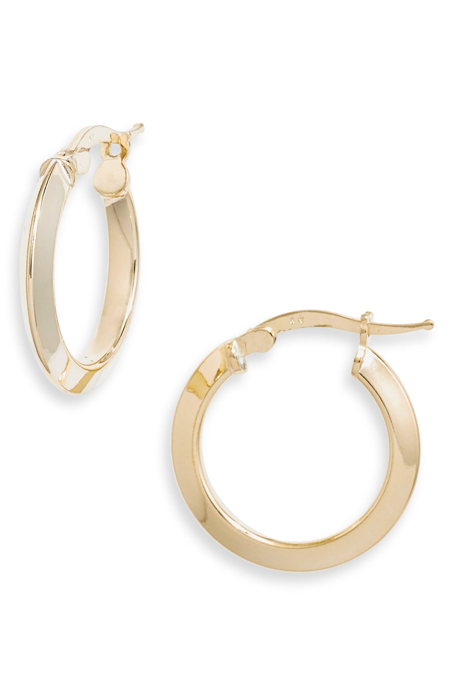 Knife Edge Hoop Earrings | Nordstrom