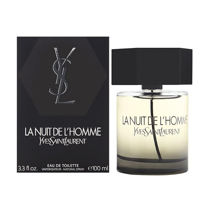 Yves Saint Laurent La Nuit De L'Homme by Yves Saint Laurent for Men - 3.3 oz EDT Spray | Amazon (US)