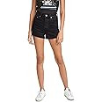 Levi's Women's Premium Ribcage Shorts | Amazon (US)