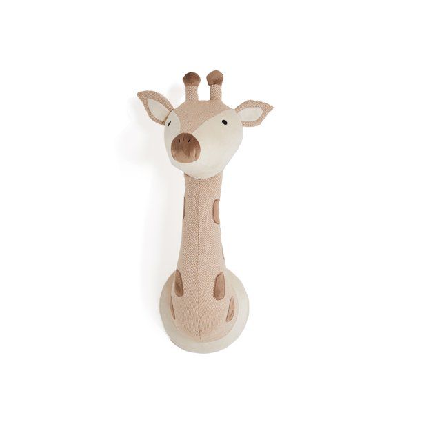 Levtex Baby - Mozambique Wall Head Decal - Giraffe - Taupe, Cream, Brown - Nursery Accessories - ... | Walmart (US)